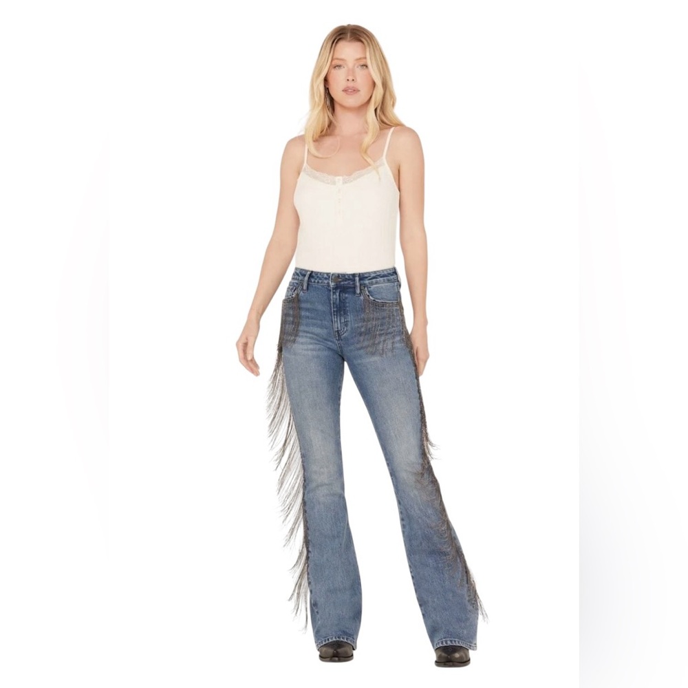 Idyllwind Fueled by Miranda Lambert Fringe Bootcut Jeans Size 12